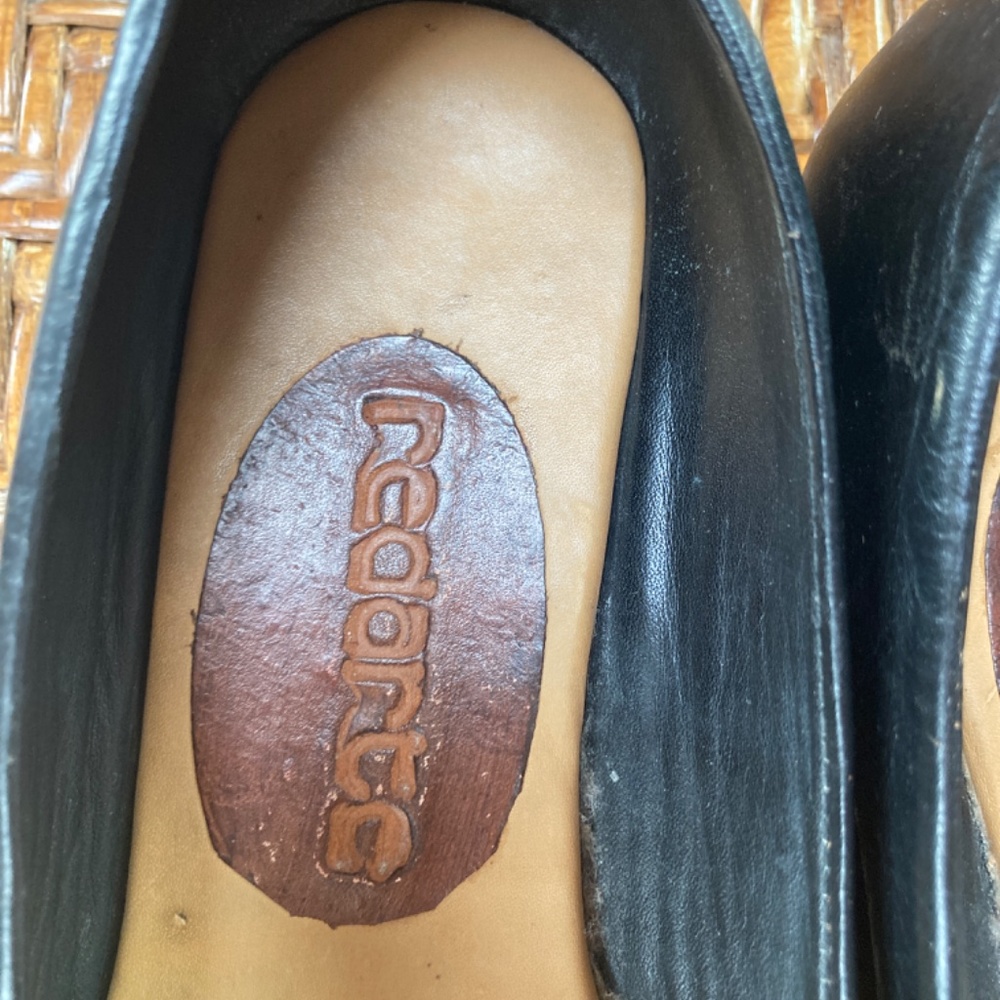 Redarte painted Ballet flats butterfly Mary Janes unique - Picture 8 of 10